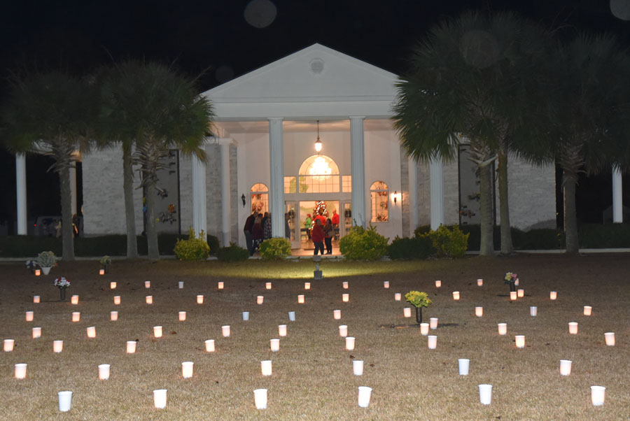PHOTO GALLERY: Evergreen Perpetual Care Cemetery & Mausoleum Luminary Service Held