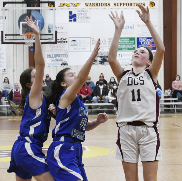 DCS JV Lady Warriors Lose Heartbreaker To Conway Christian