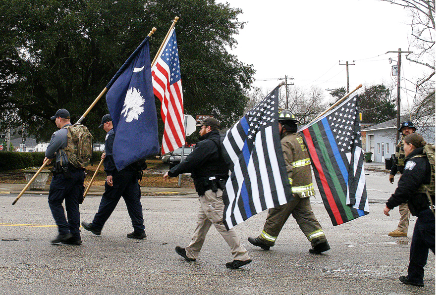 Second Annual Memorial Ruck Held For Fallen Officer