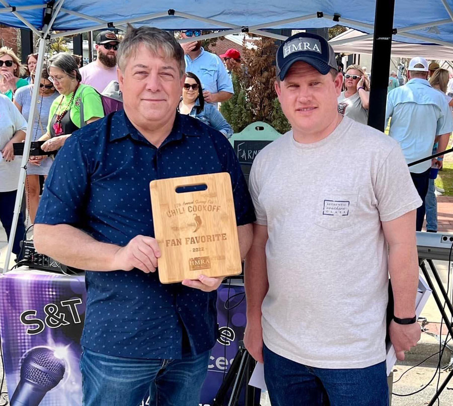Union Baptist Church Team Wins Swamp Fox Chili Cook-off Fan Favorite Award