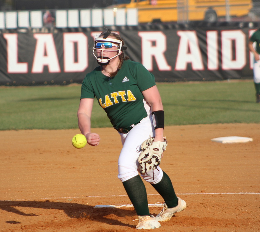 Latta JV’s Paisley Jackson Pitches Perfect Game