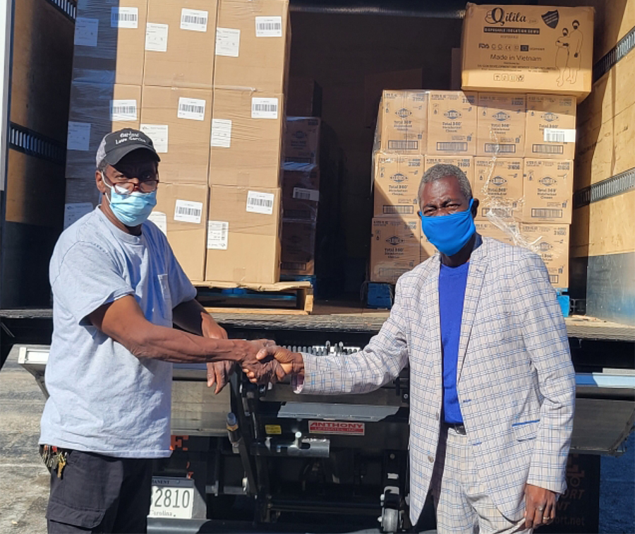 More Than A Million Dollars In Items Distributed To Area Schools By Tabernacle Of God Ministries