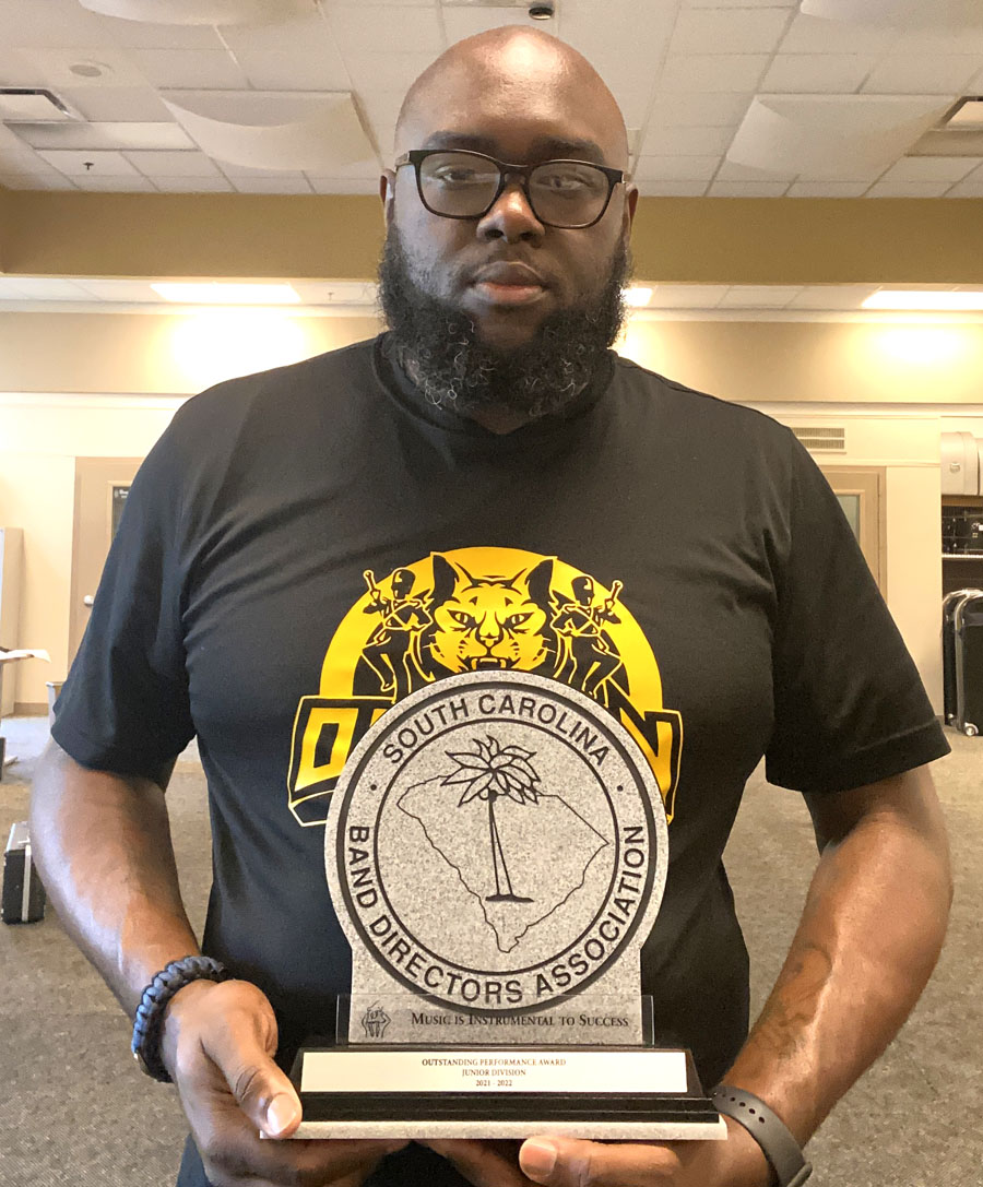 Dillon Middle School Band Program Receives Prestigious Award