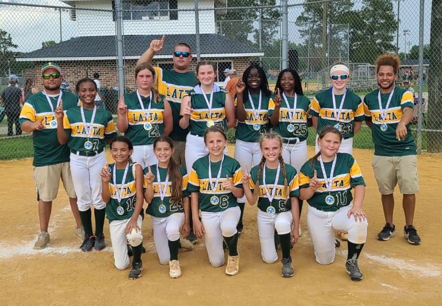 Latta 12u All-Star Softball Team Wins 2022 South Carolina Athletic Program District Tournament Championship