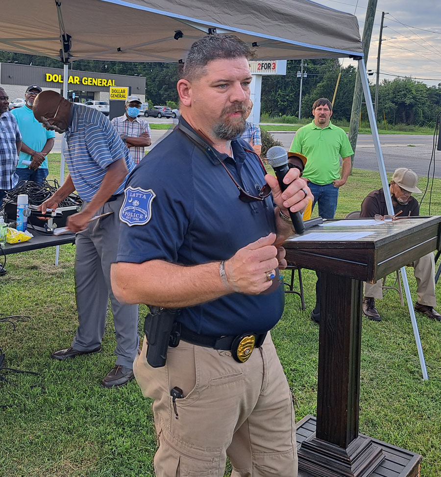 Anti-Violence Rally Held In Latta