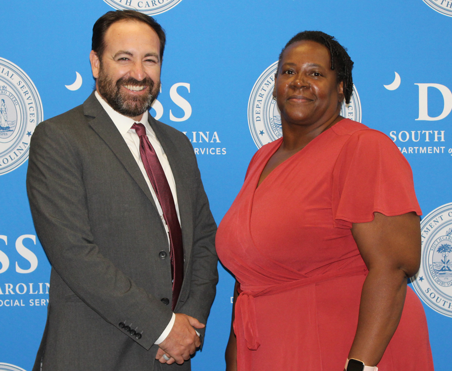 State Recognizes Work Of DSS Employee Dawnyelle Livingston