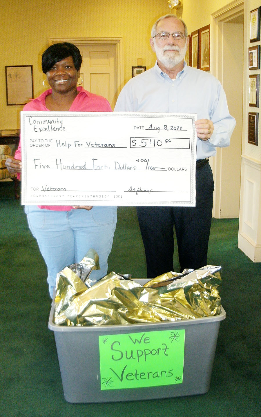 Summer Food Drive For Veterans Is Huge Success