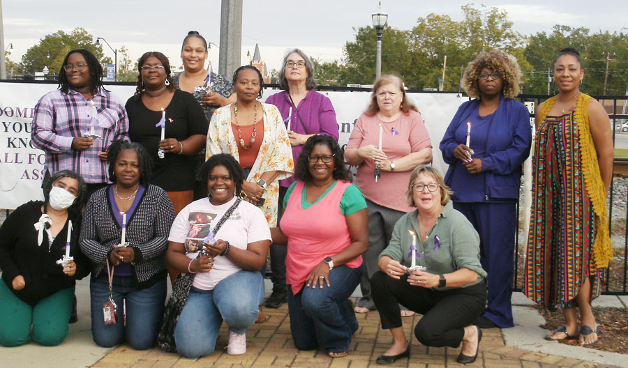 Candlelight Service Remembers Those Affected By Domestic Violence
