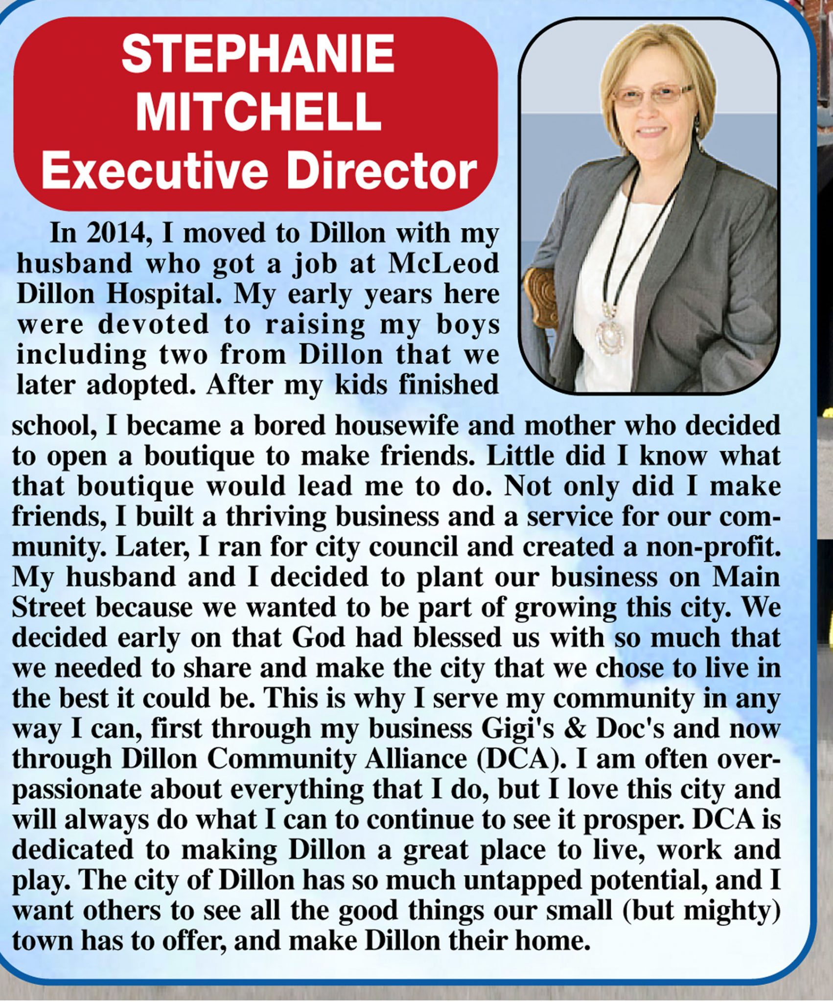 Meet The Dillon Community Alliance