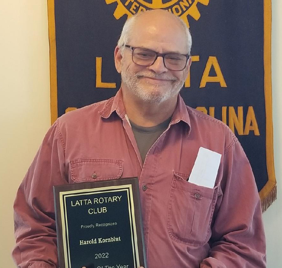 Harold Kornblut Named Latta Rotary Citizen Of The Year