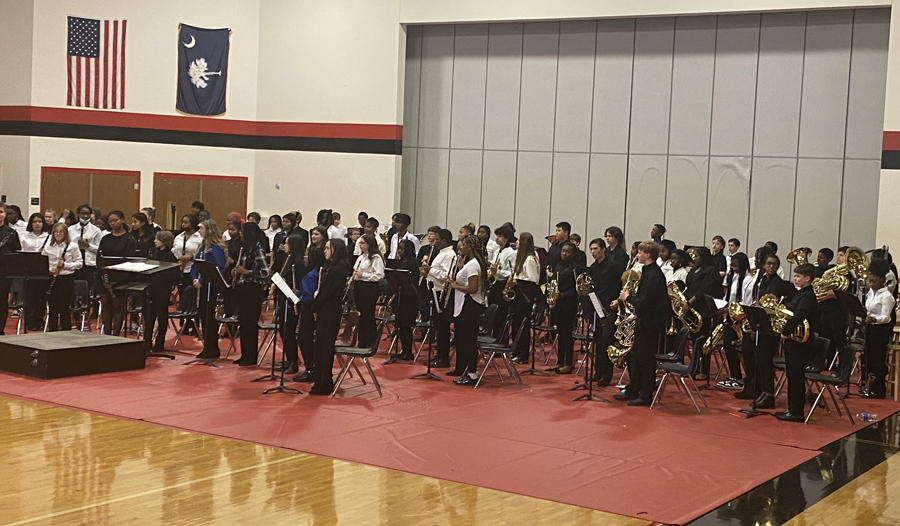 DMS Band Members Participate In Eastern District Honor Band Clinic