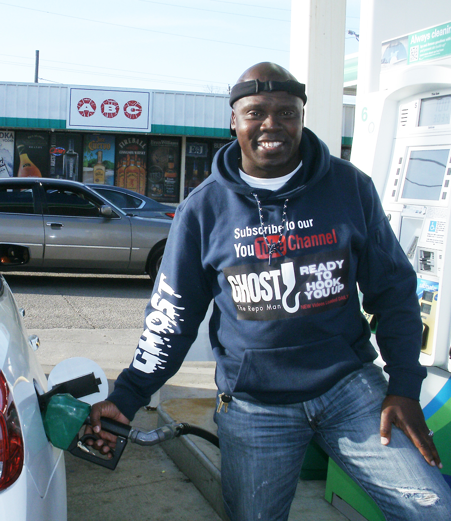 Ghost The Repo Man Surprises Latta Residents With Free Gas