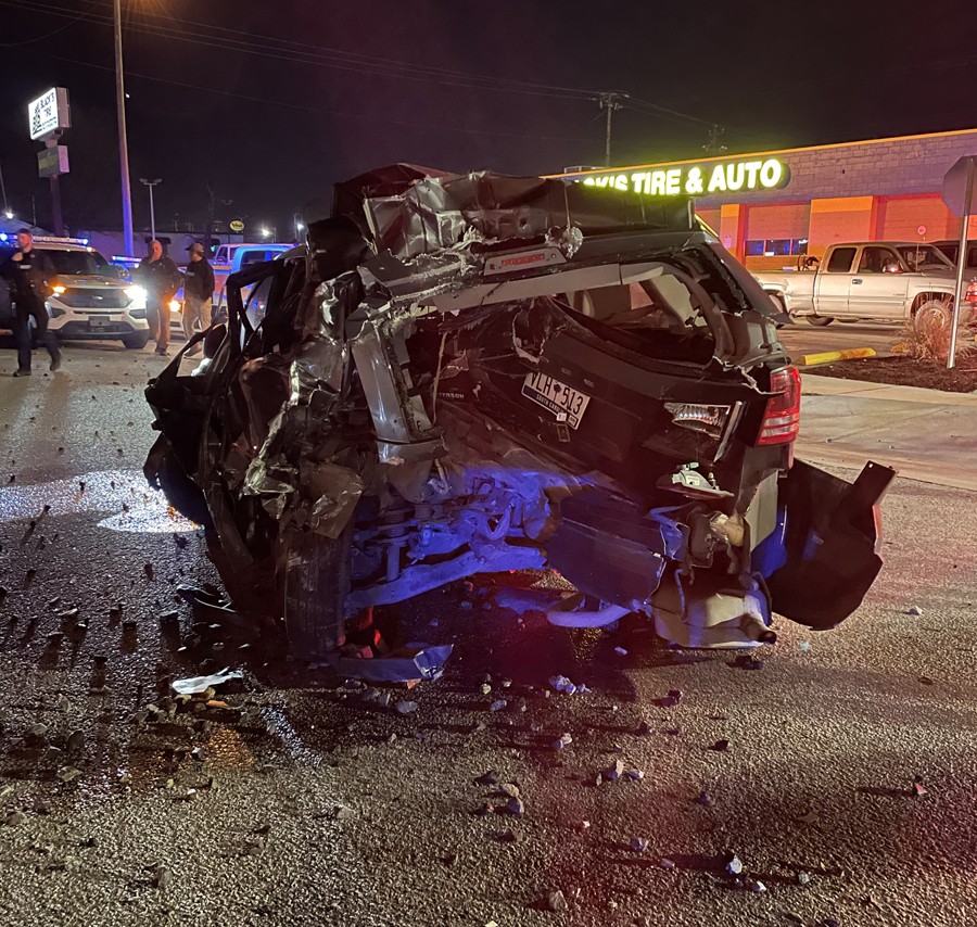 Vehicle Struck On Railroad Track Struck By Train