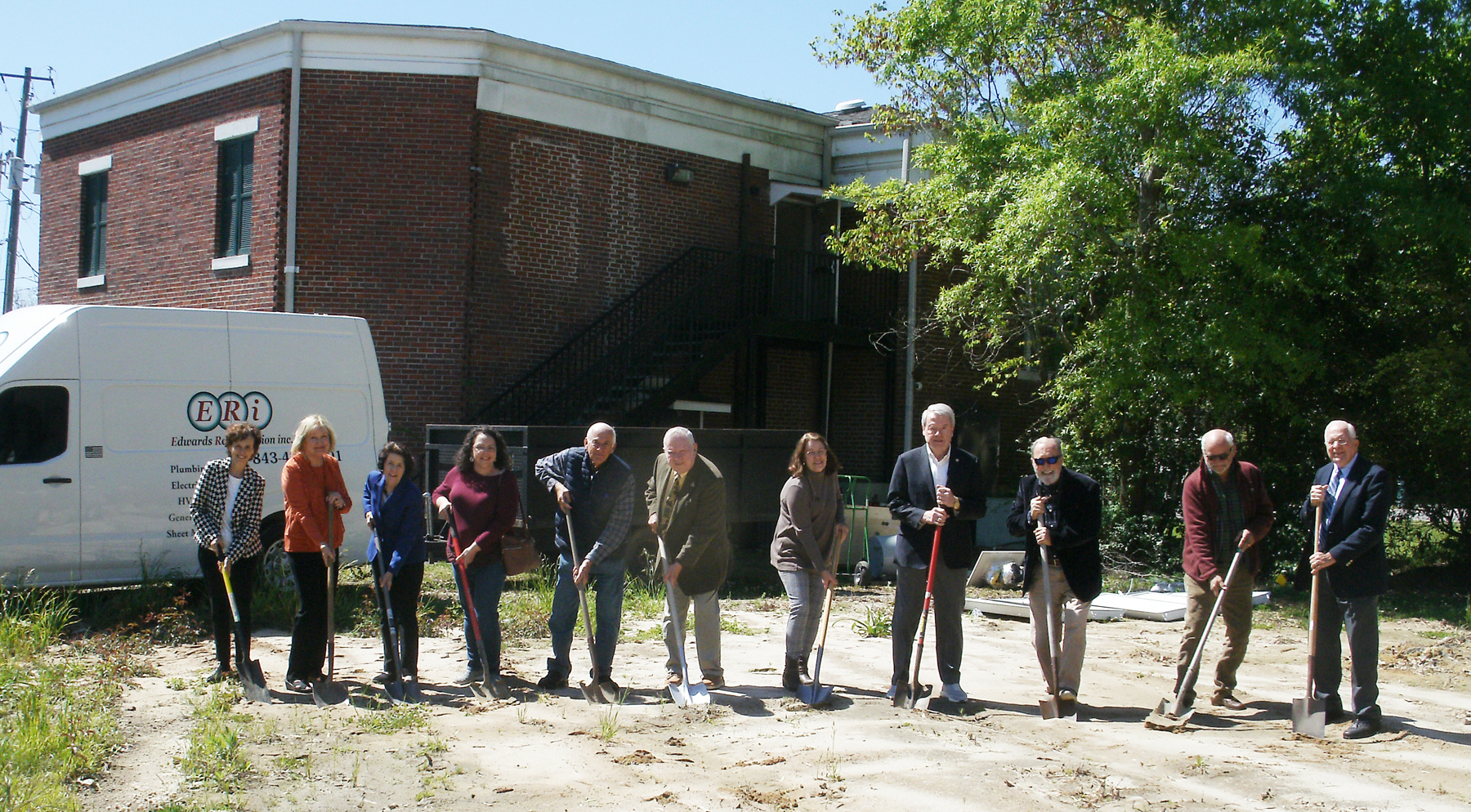 Groundbreaking Held For Latta Library Addition