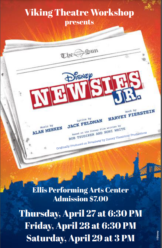 Disney’s NEWSIES JR. To Be Performed At EPAC