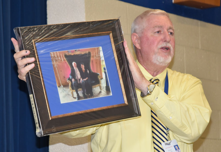 PHOTO GALLERY: Surprise Retirement Celebration Held For Edison Arnette