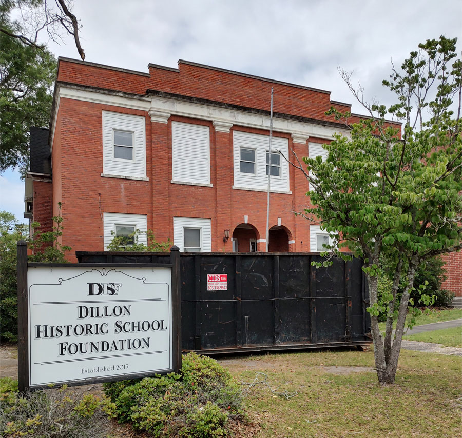 Work Underway At Former Dillon High School Campus