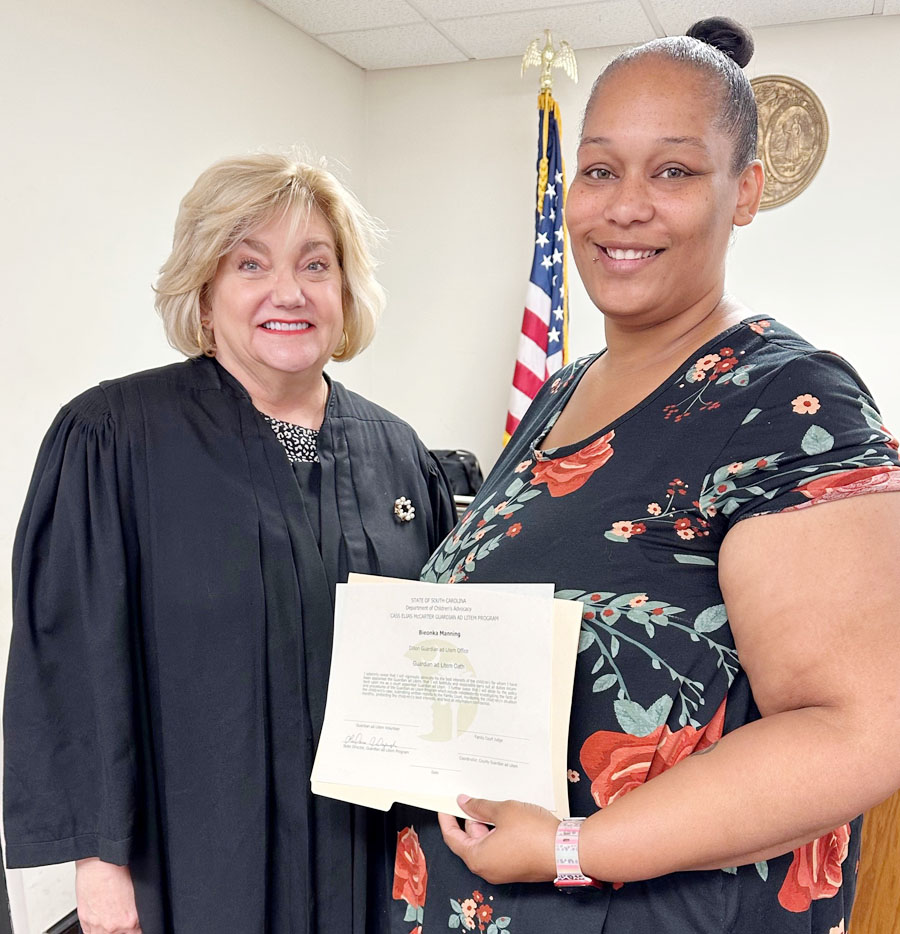 Bieonka Manning Takes Oath As Guardian ad Litem