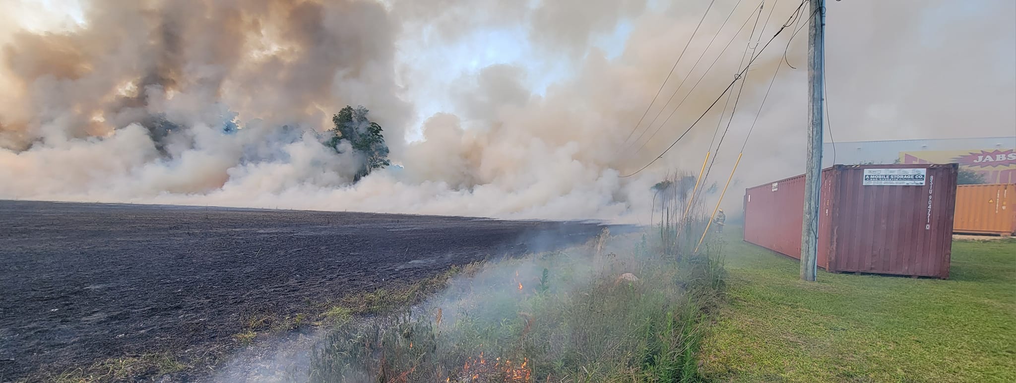 PHOTO GALLERY: Wheat Field Burns
