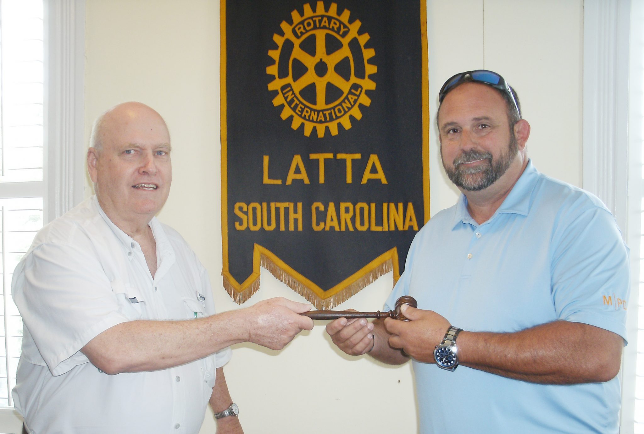 Robert Norton Serving As President Of Latta Rotary