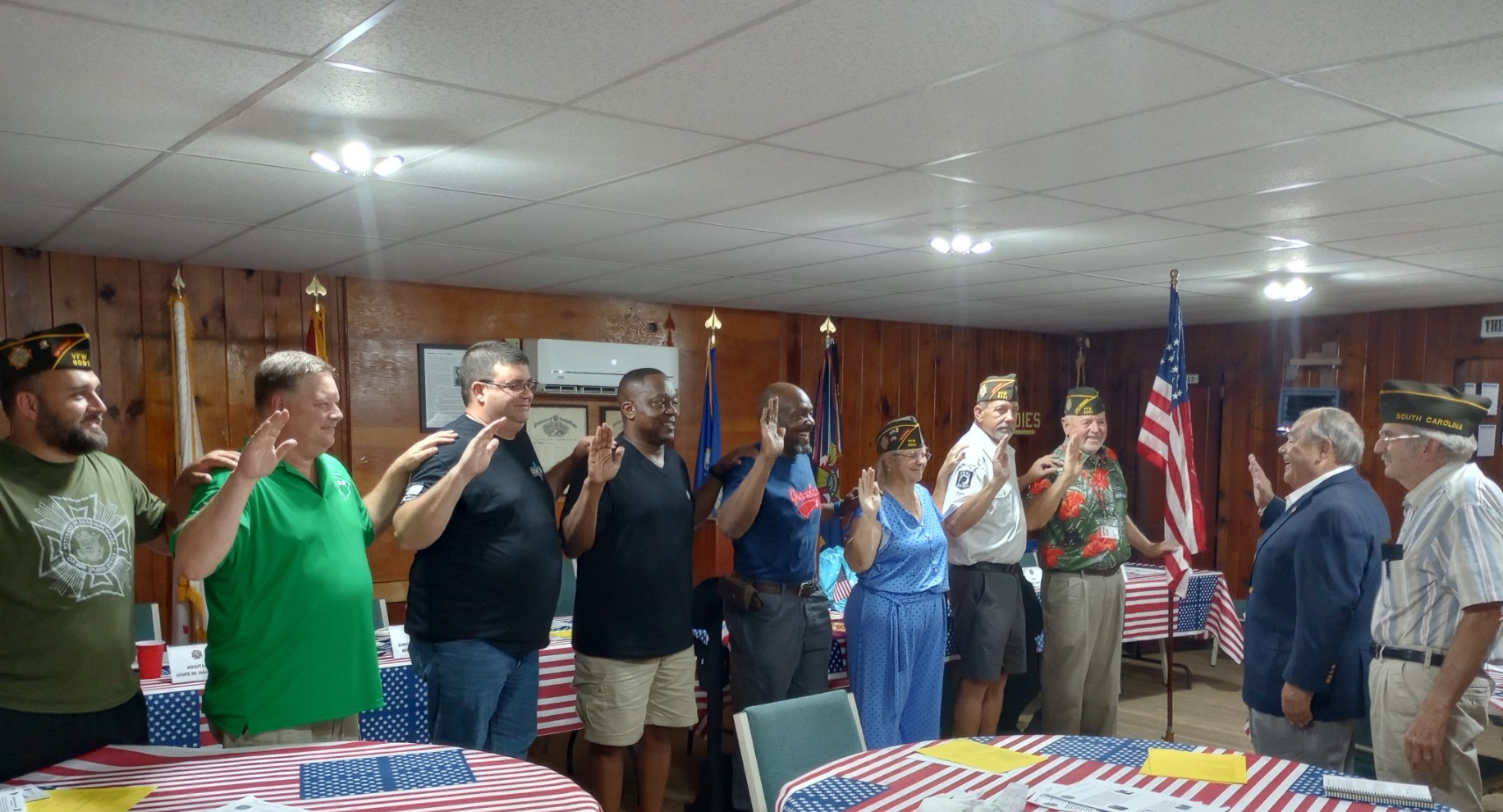 VFW Officers Sworn In