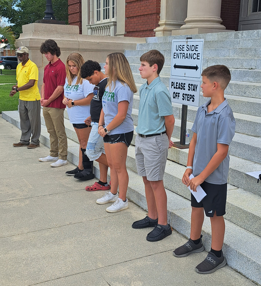 Back To School Prayer Service Held