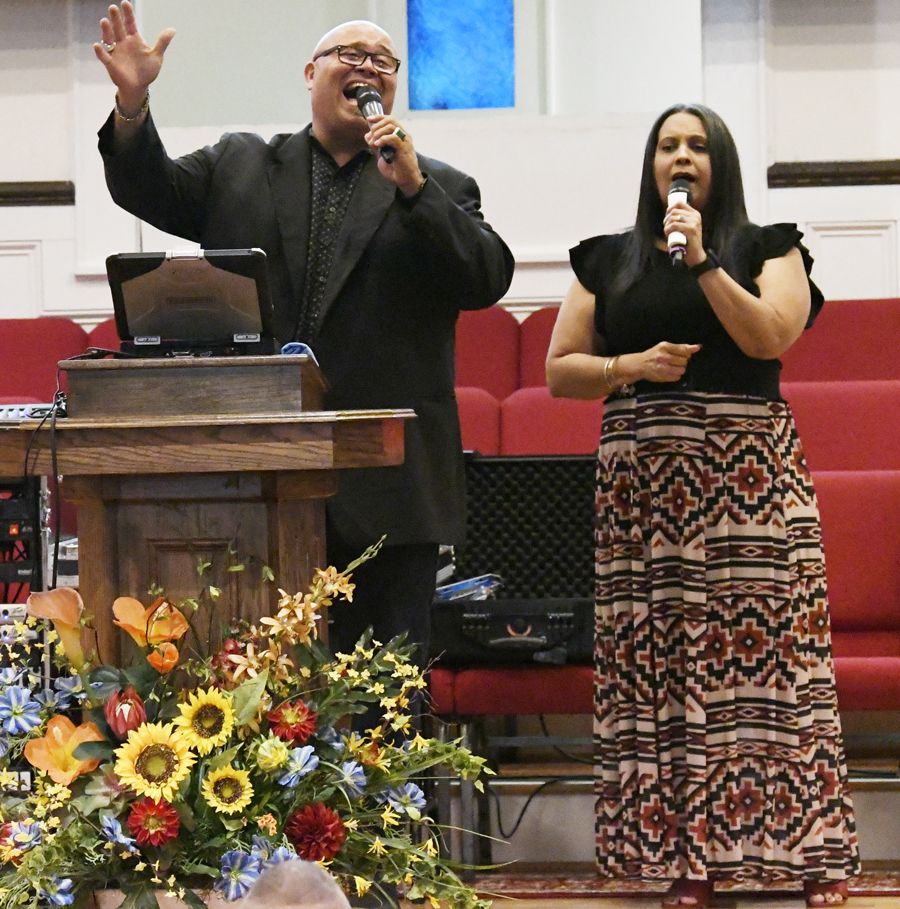 The Oxendine Family Leads Services At Mount Calvary Baptist Church