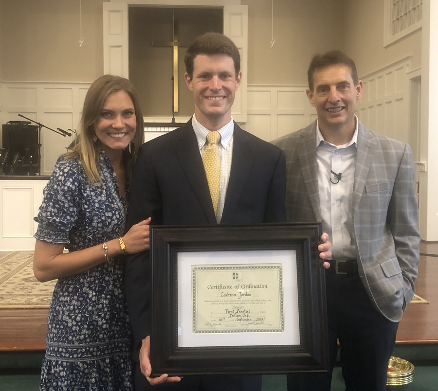 Lawrence Jordan Ordained As Deacon At First Baptist