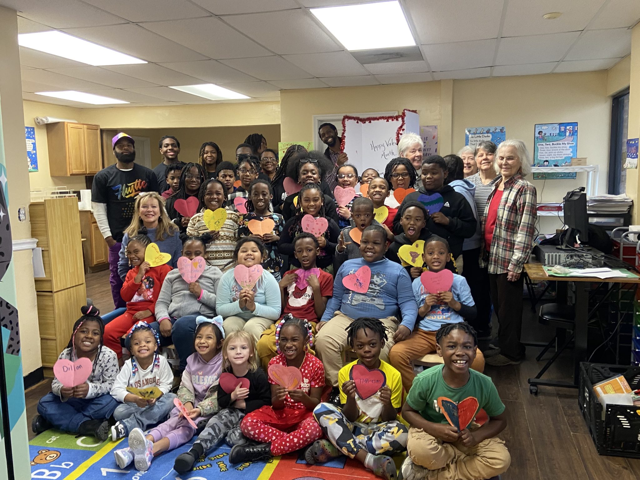 The Carolina Art Guild Celebrates Valentine’s Day With The Village Educational Services